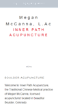 Mobile Screenshot of innerpathacupuncture.com